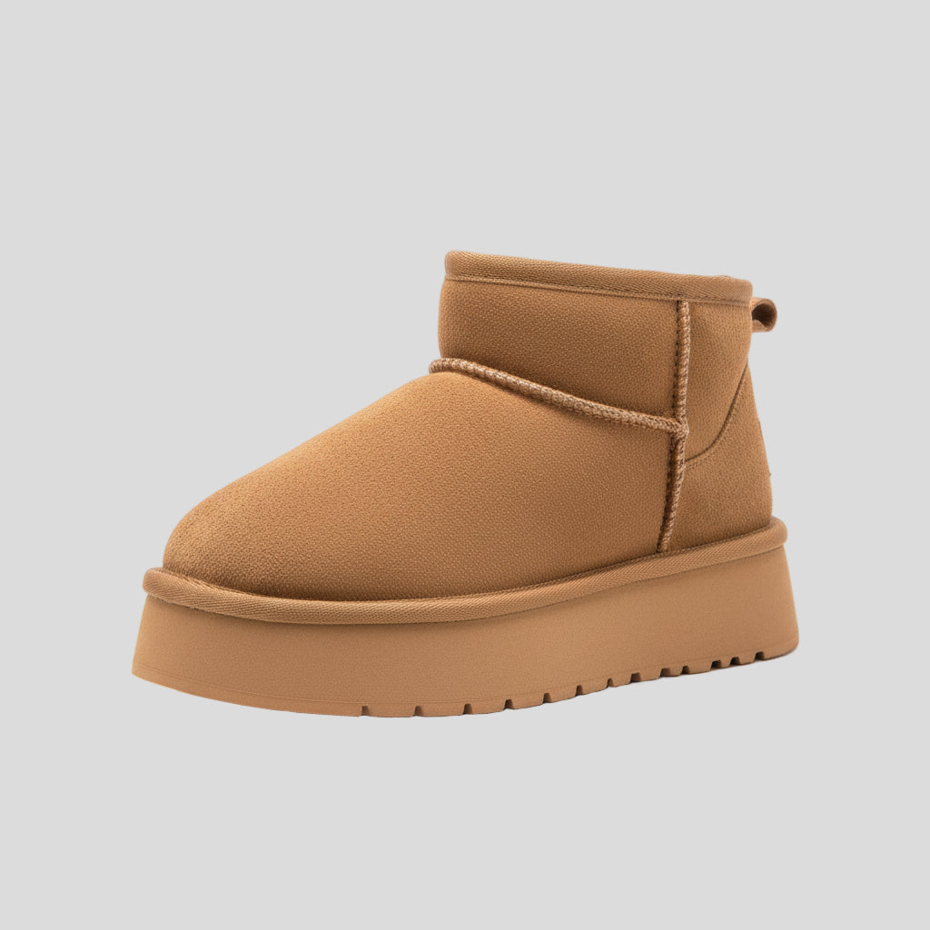 Buty Zamszowe z Podszyciem z Owczej Skóry (Do –40°C)