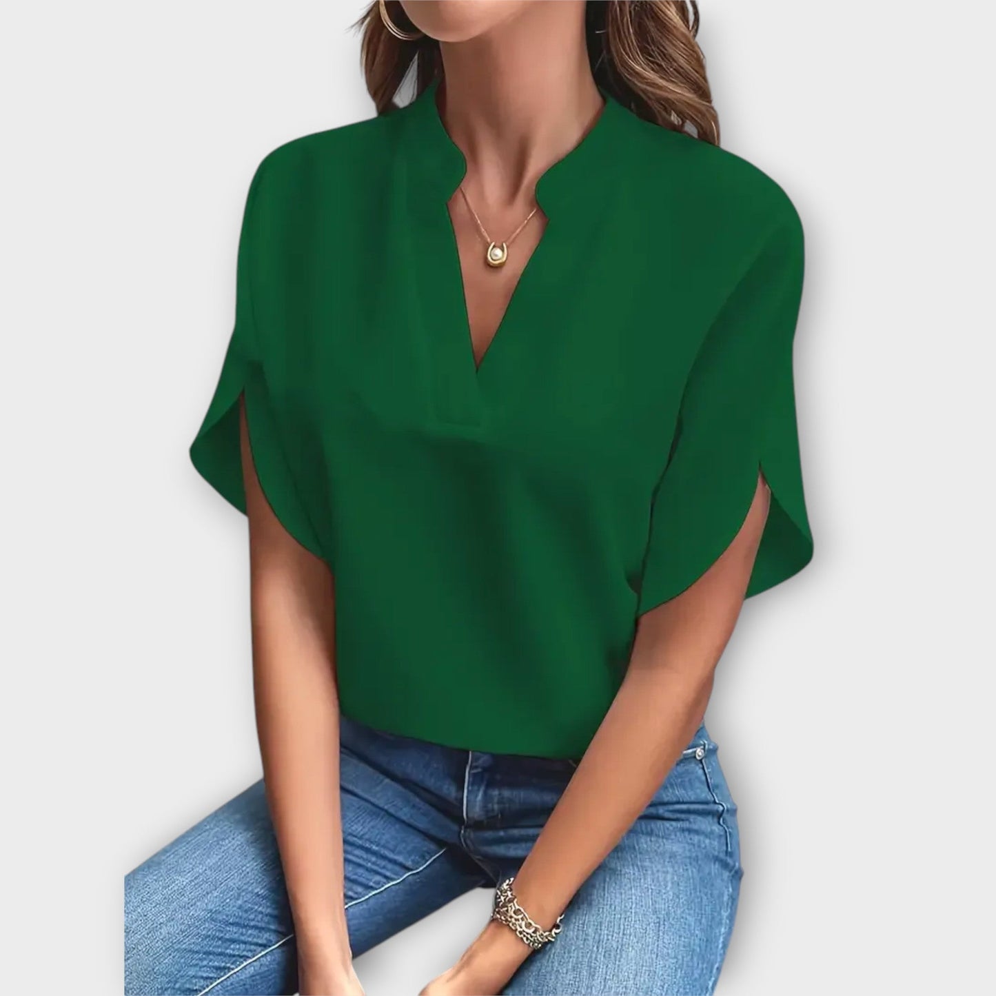 Emély - Elegancka bluzka letnia