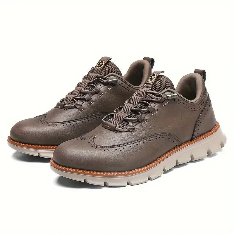 Tamás | MĘSKIE TRENDY JEDNOLITE SNEAKERY