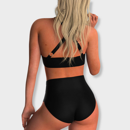 Wiktoria | Dwuczęściowy Komplet Bikini z Wysokim Stanem