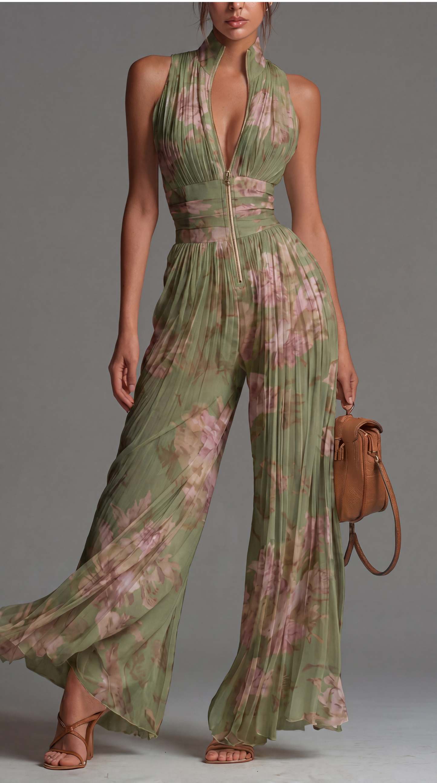 Gabriela | Plisowany Chiffon
