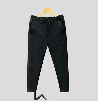 Noir Spodnie Waffle Knit