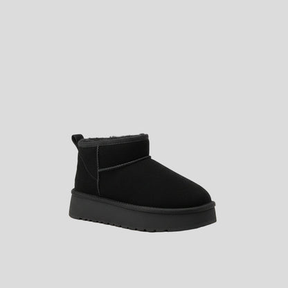 Buty Zamszowe z Podszyciem z Owczej Skóry (Do –40°C)