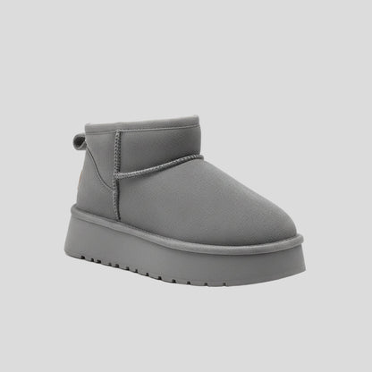 Buty Zamszowe z Podszyciem z Owczej Skóry (Do –40°C)