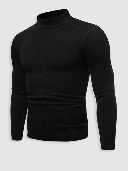 Alexander | Sweter z Golfem Slim-Fit na Zimę