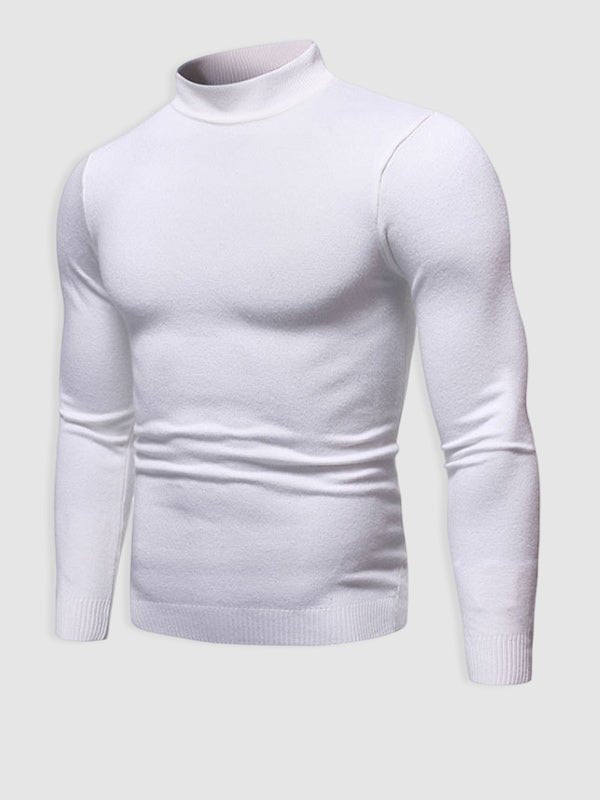Alexander | Sweter z Golfem Slim-Fit na Zimę