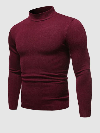 Alexander | Sweter z Golfem Slim-Fit na Zimę