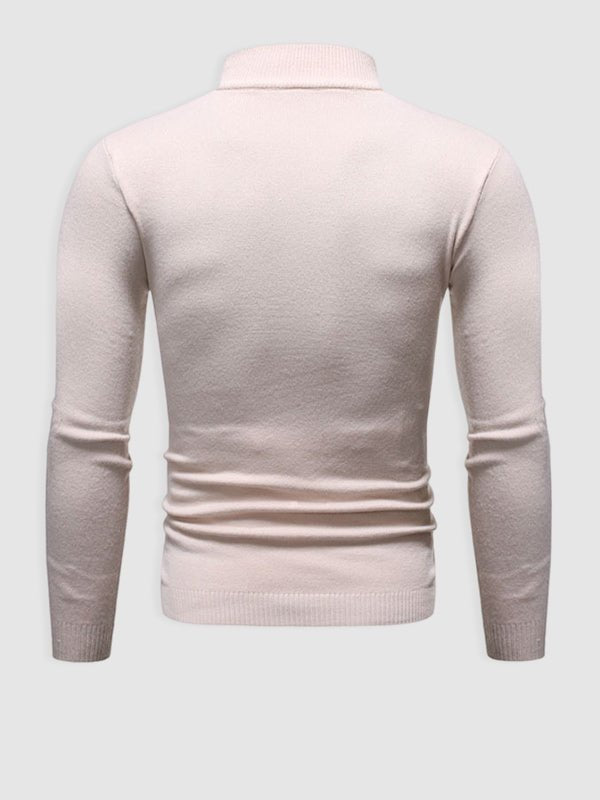 Alexander | Sweter z Golfem Slim-Fit na Zimę