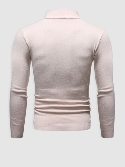 Alexander | Sweter z Golfem Slim-Fit na Zimę