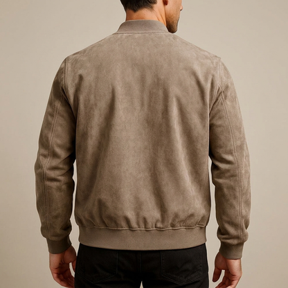 Adrian – Zamszowa kurtka bomber premium